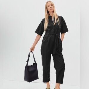 Everlane fatigue jumpsuit in Black